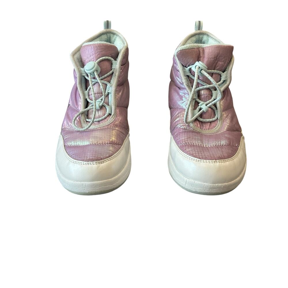 Lands End Girls size 4M Iridescent Snow Boots